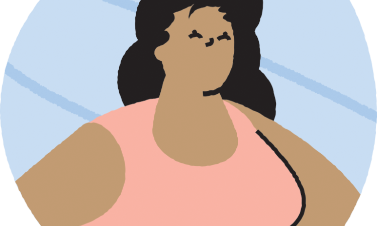 Healthy Relationships - woman graphic